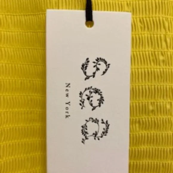 Tabitha smocked dress in Citron by Sea New York--Size 2. - Picture 6 of 7